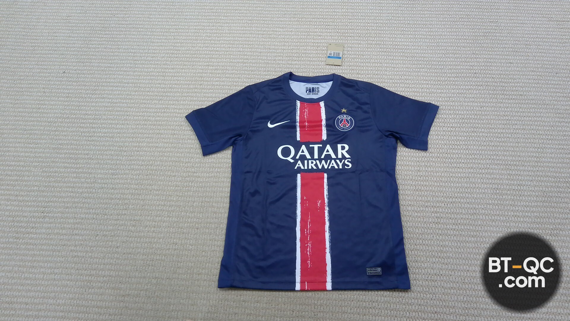Paris Saint-Germain Nike Football Jersey QC