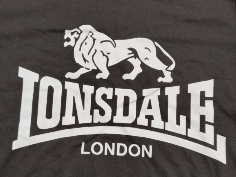 Lonsdale London T-shirt Black QC