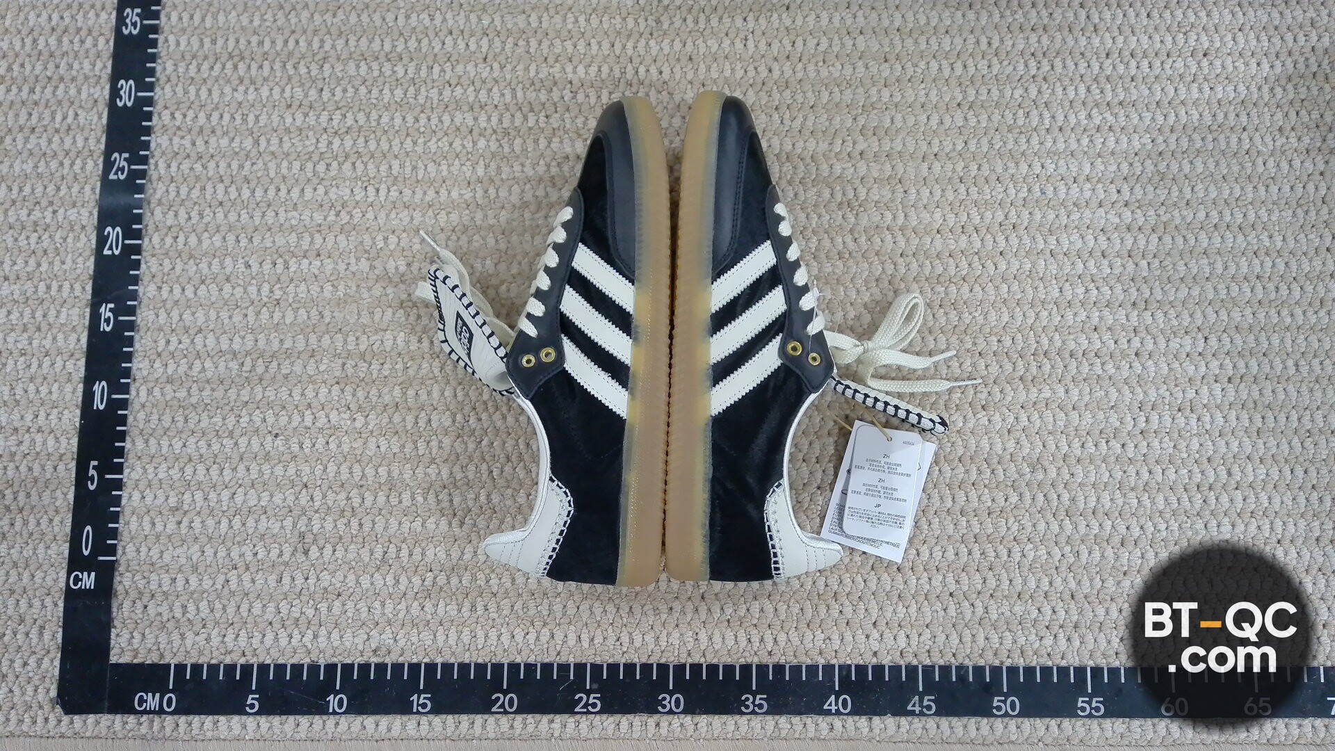 Adidas Samba OG Sneakers Black White Gum QC