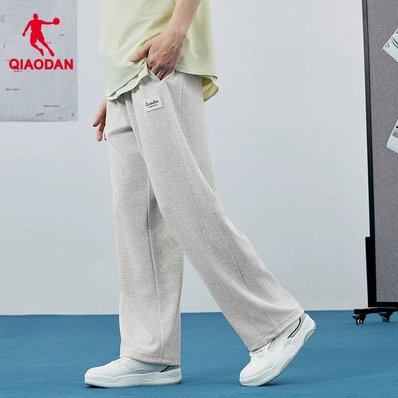 Shopping Mall Same Style Jordan Knit Pants for Men, Wide-Leg 2026 Summer New Loose Casual Straight Pants, Versatile
