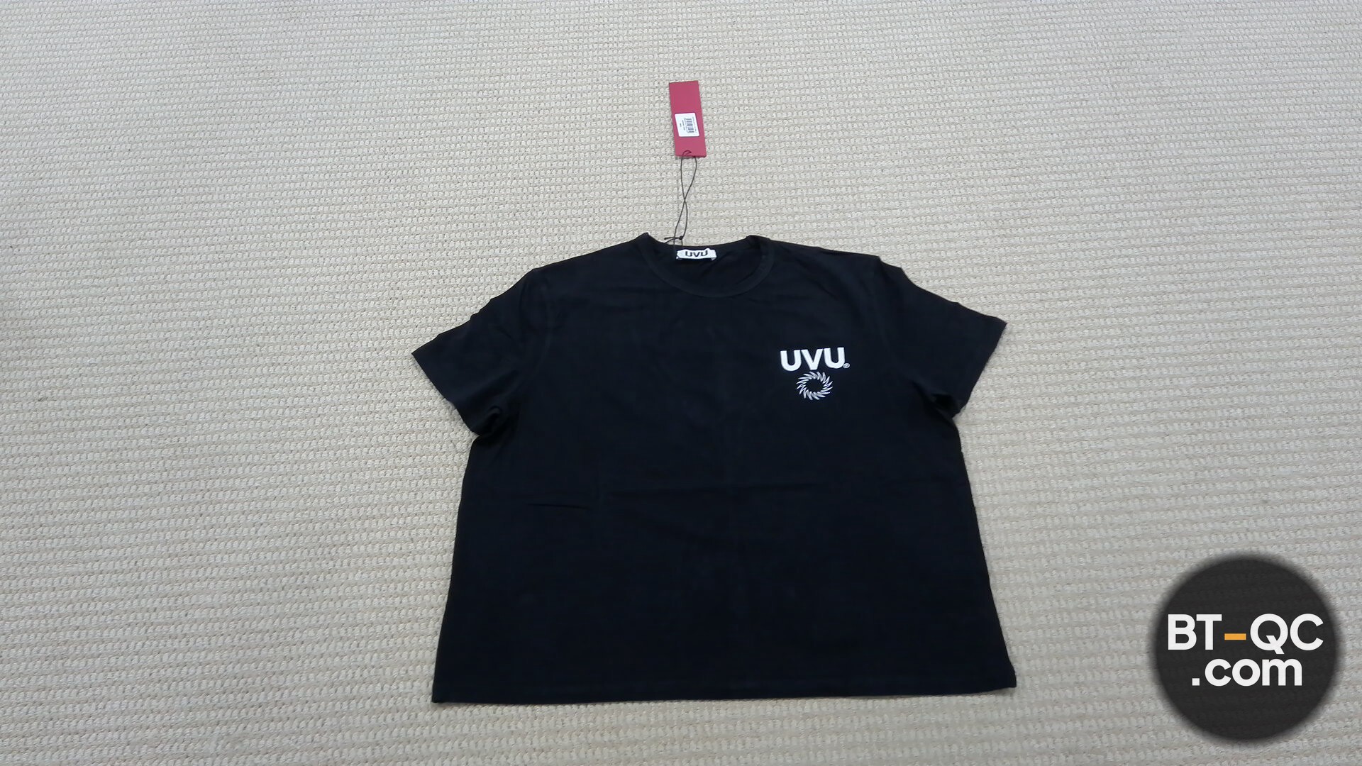 UVU Black T-Shirt QC
