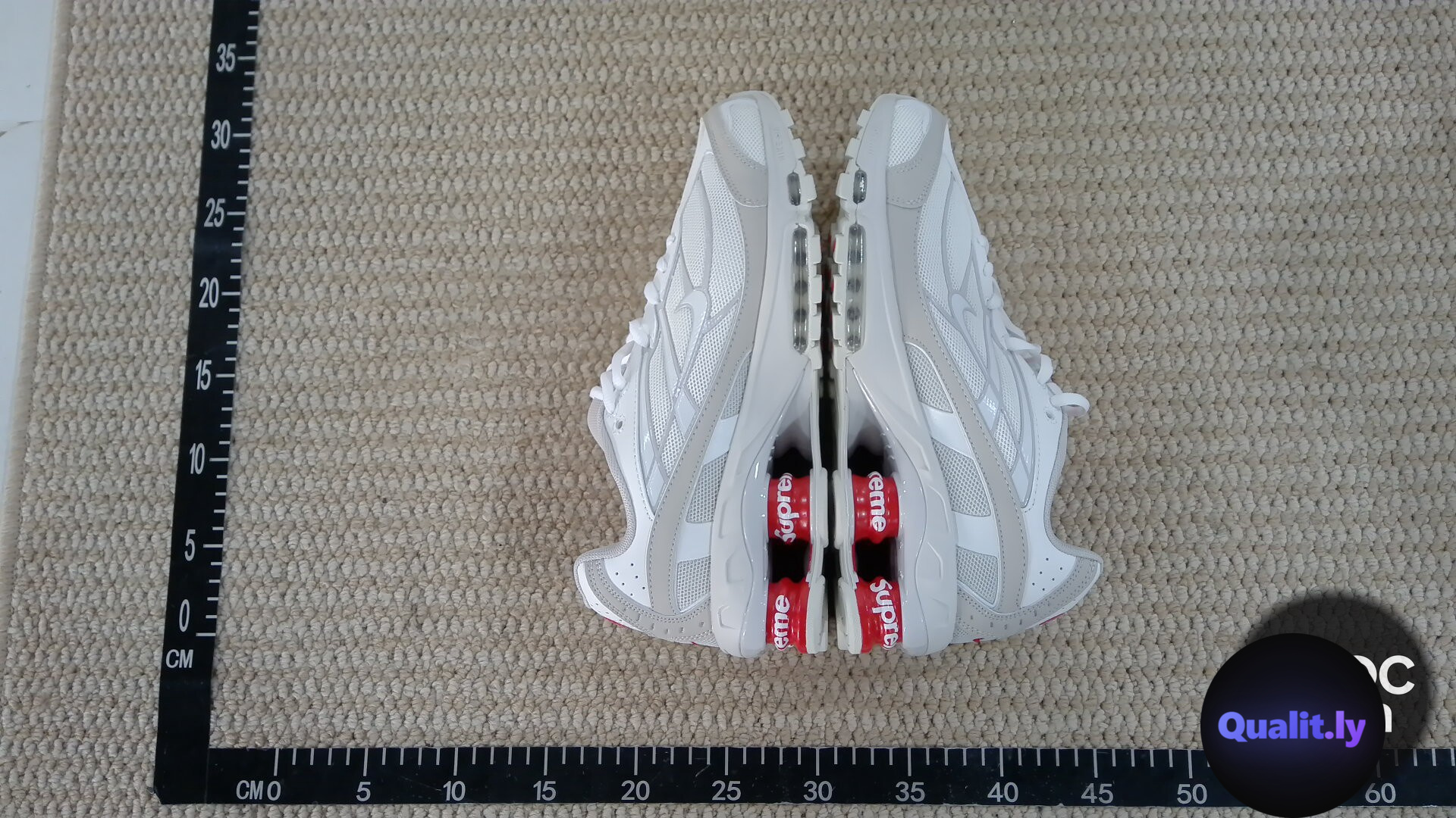 Nike Shox TL Supreme White Red QC