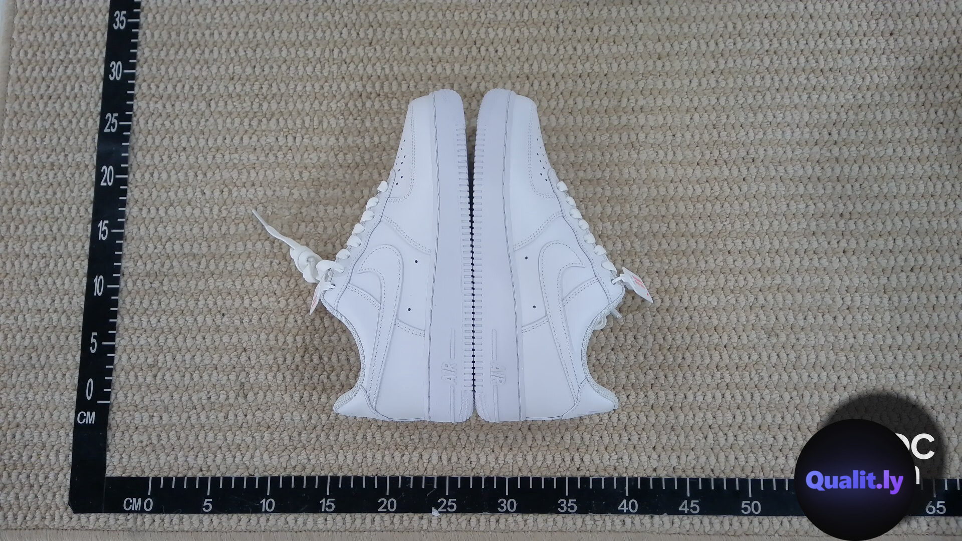 Nike Air Force 1 White Sneakers QC
