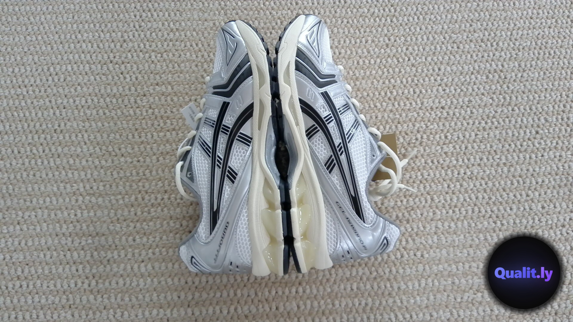ASICS Gel-Kayano 14 Silver Black QC