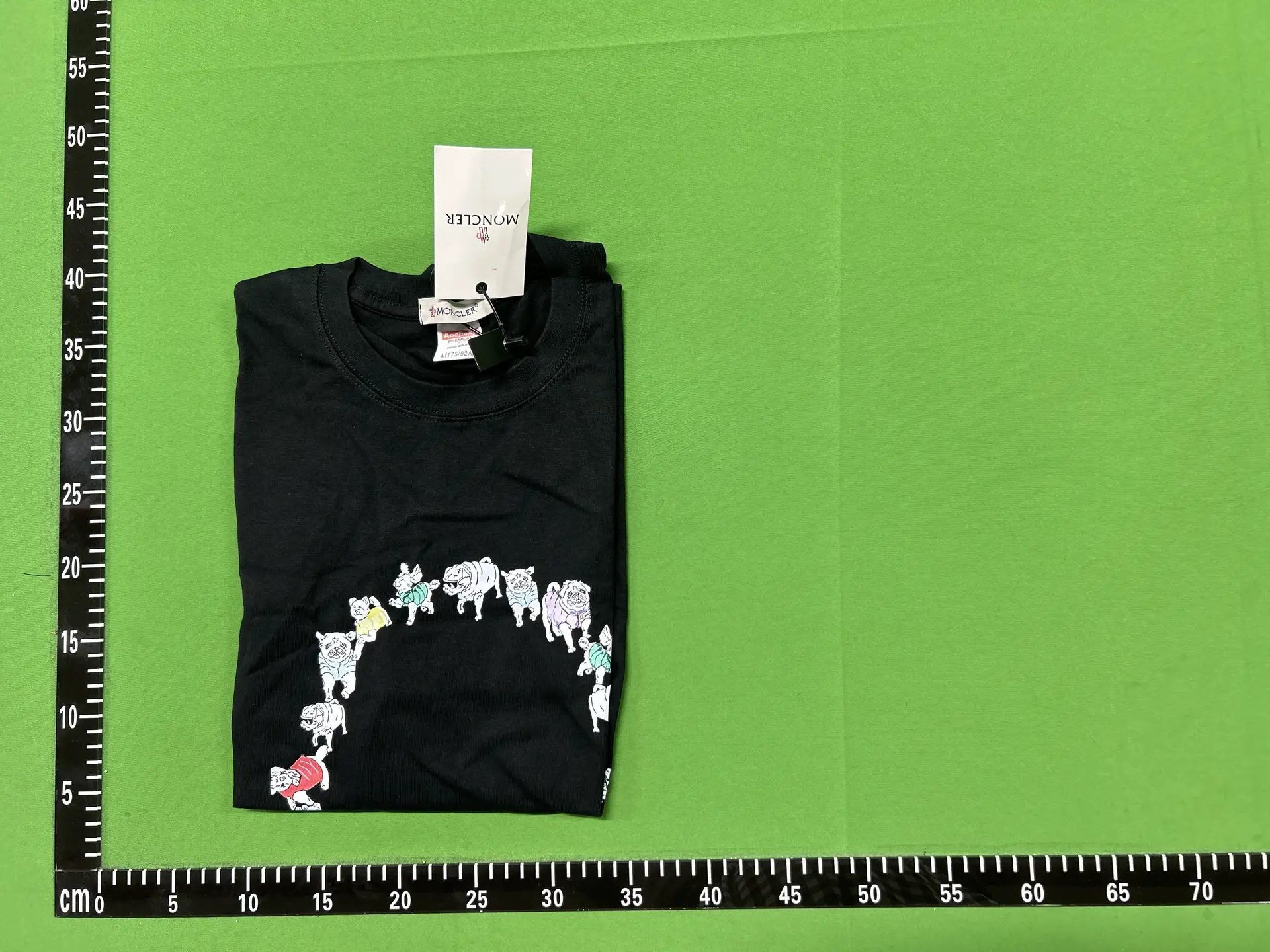 Moncler Pug Print T-Shirt