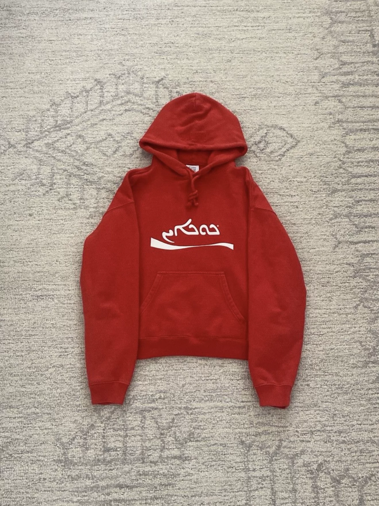 In Stock Vtm Sample (1/7) Arabic Coke Hoodie Unreleased Coke Sweatshirt