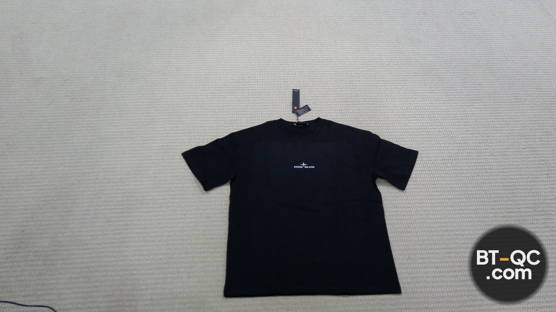 Stone Island Black T-Shirt QC