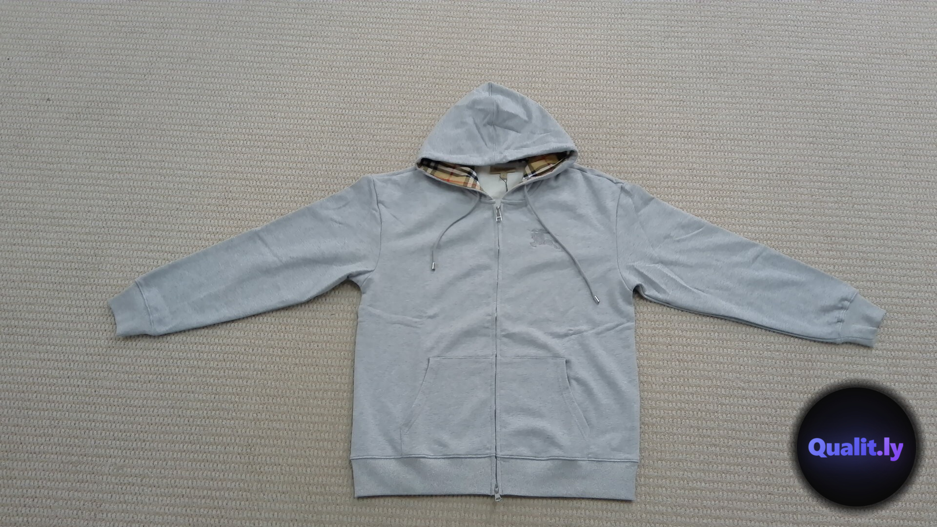 Burberry Zip Hoodie QC