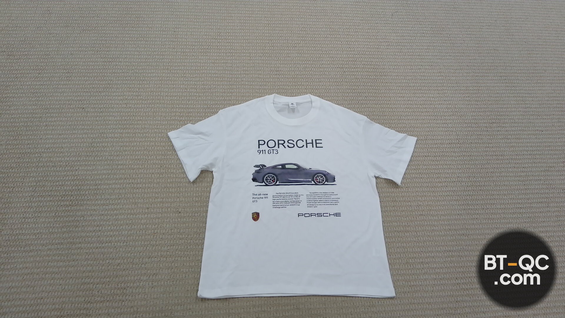 Porsche 911 GT3 T-shirt QC