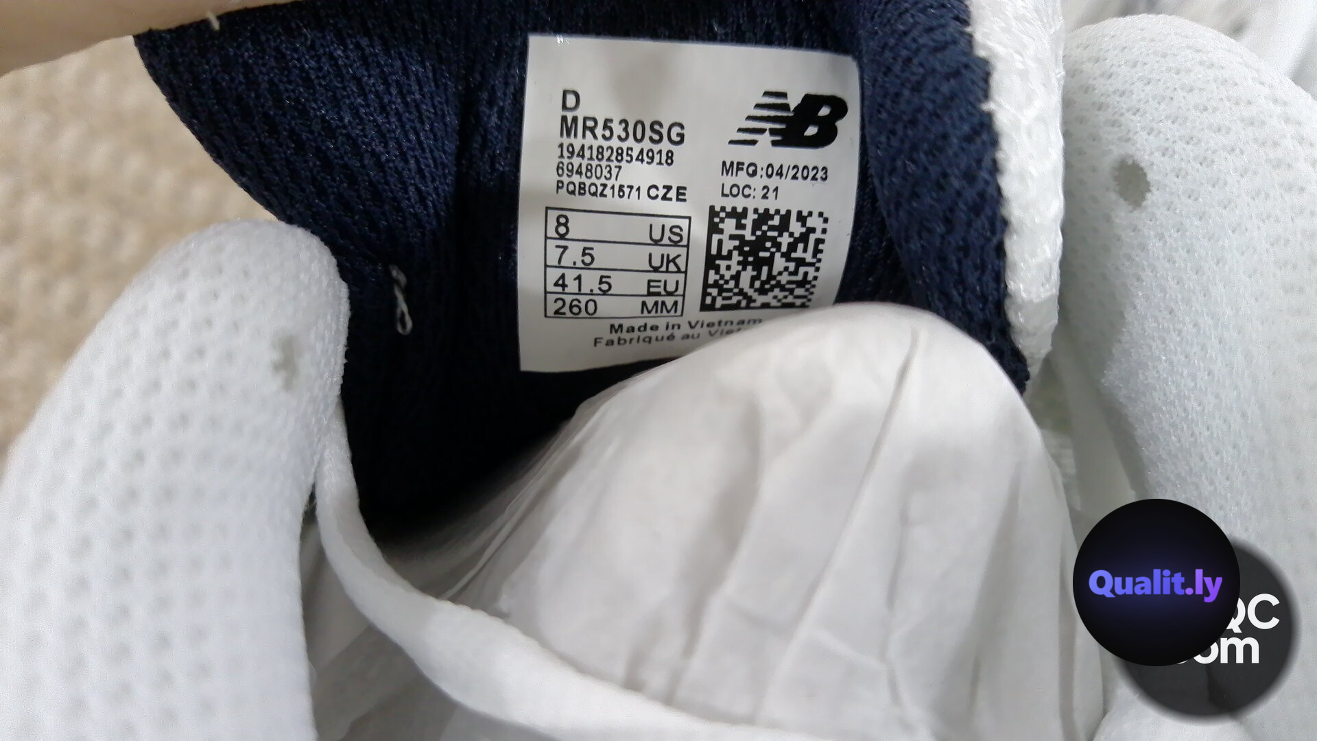 New Balance MR530SG Sneakers — foto QC 2
