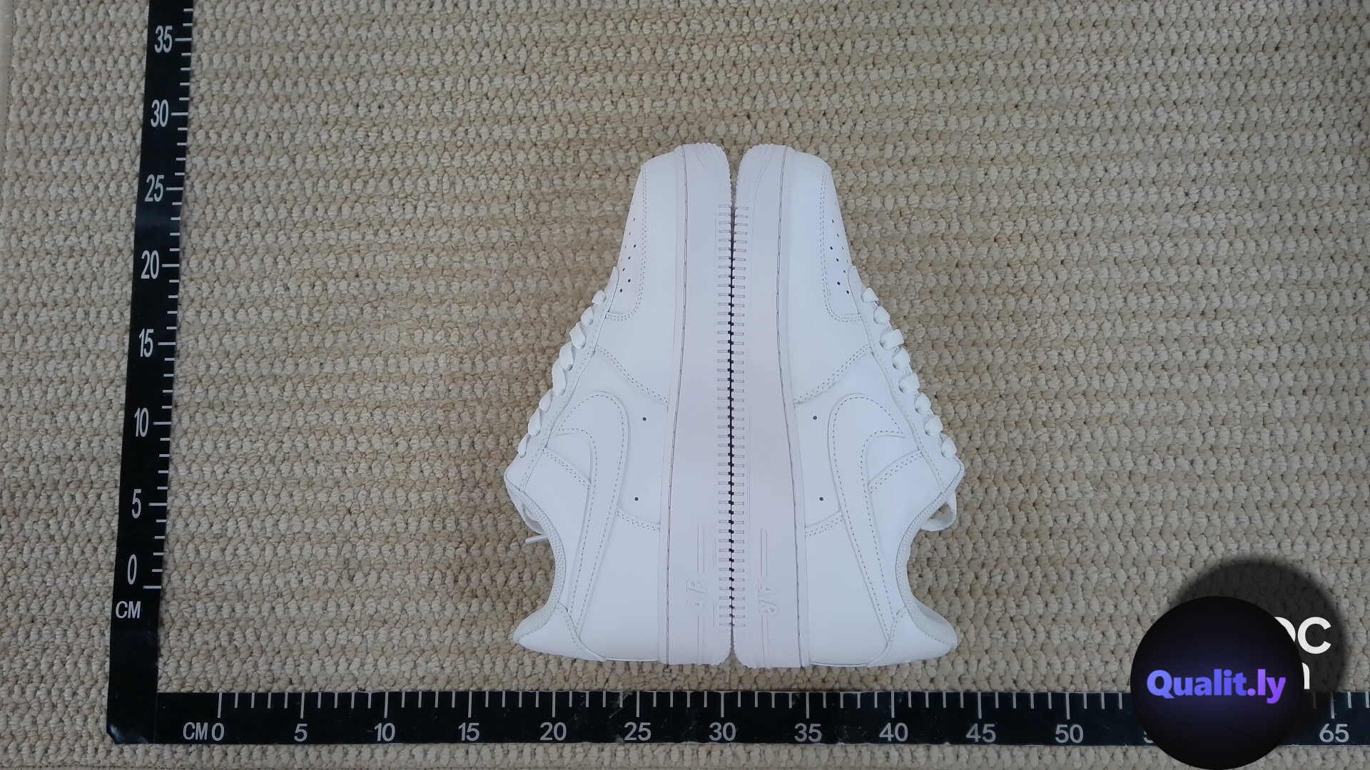 Nike Air Force 1 White Sneakers QC