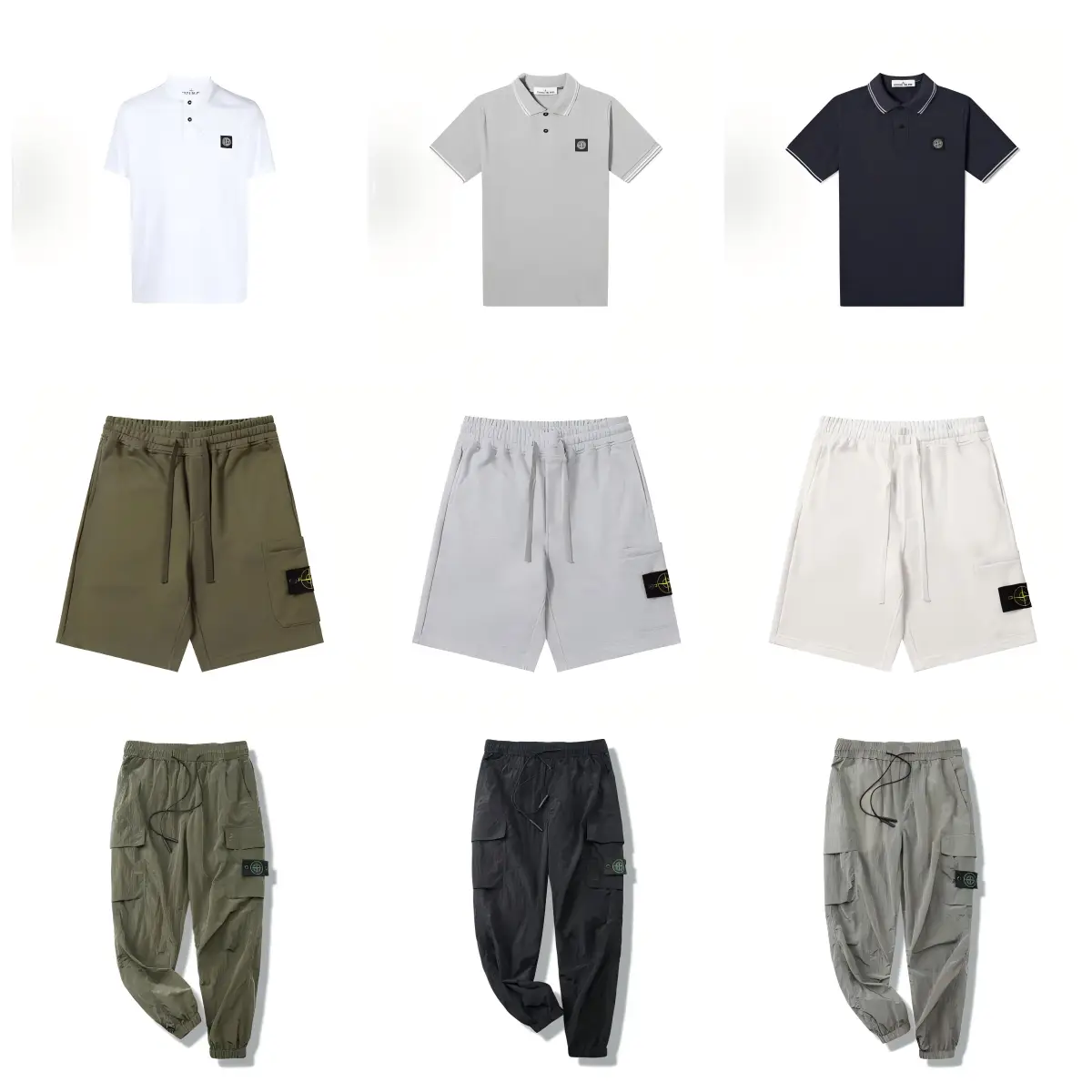 KKD-TOP quality original 2025 summer new pants, lapel tee collection