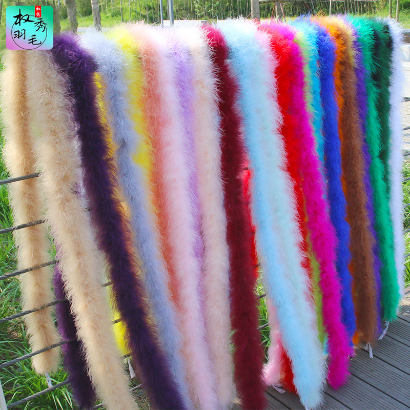 Wholesale turkey feather strips color tops clothing accessories accessories crafts decoration handmade materials
