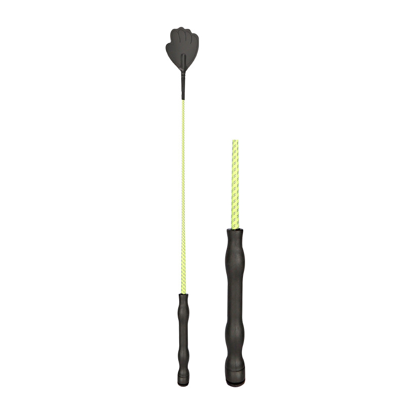 Cross-border short whip horse whip with wrist strap horse riding Palm equestrian supplies factory wholesale 8109057
