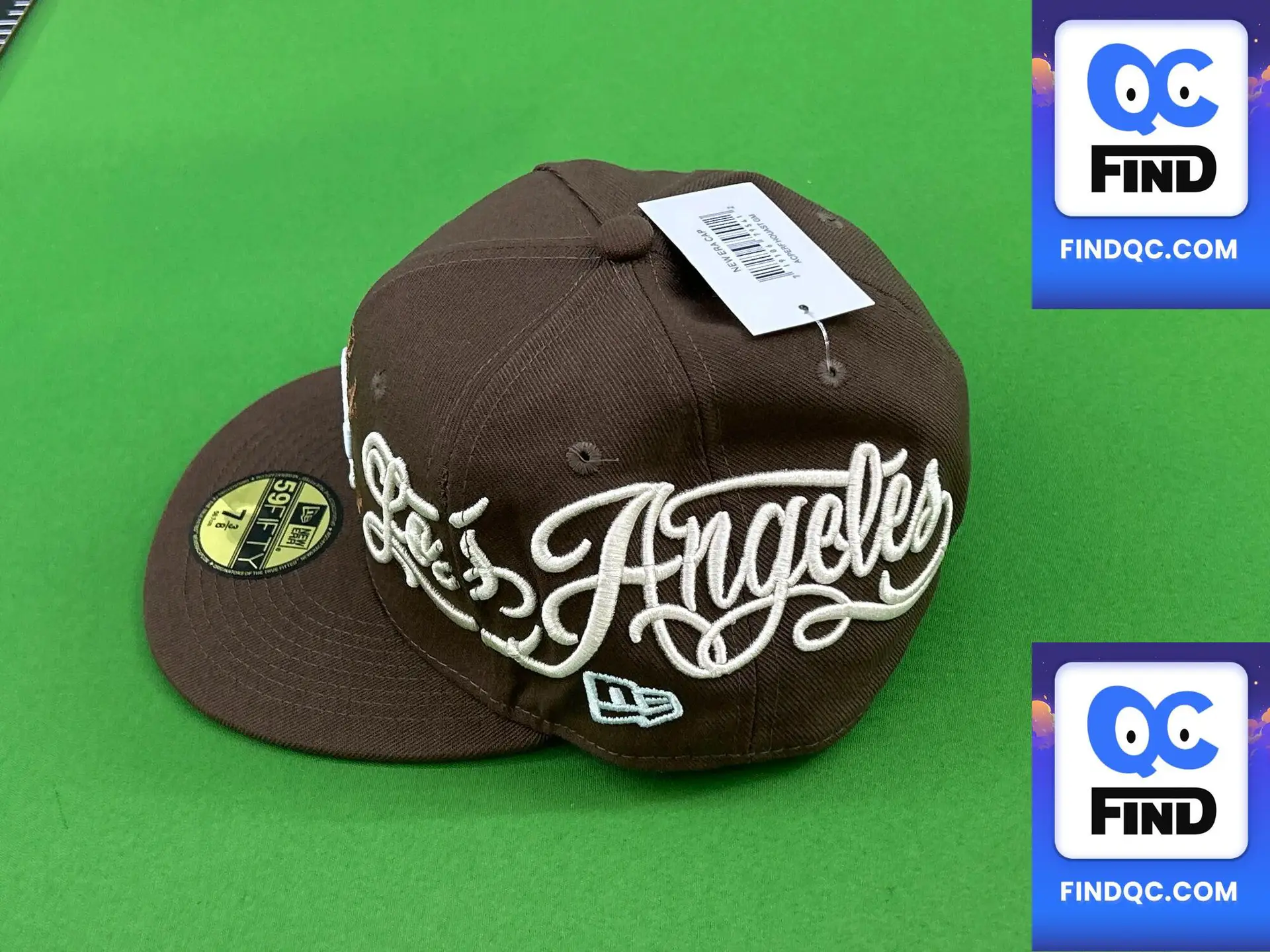 New Era Los Angeles Dodgers 59FIFTY Fitted Cap Brown