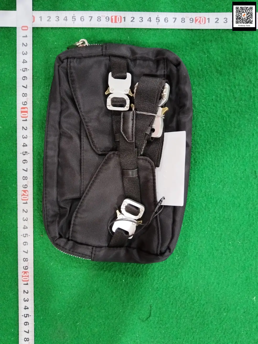 1017 ALYX black Men fabric zipper letter 9SM functional buckle Casual chest bag youth shoulder crossbody bag