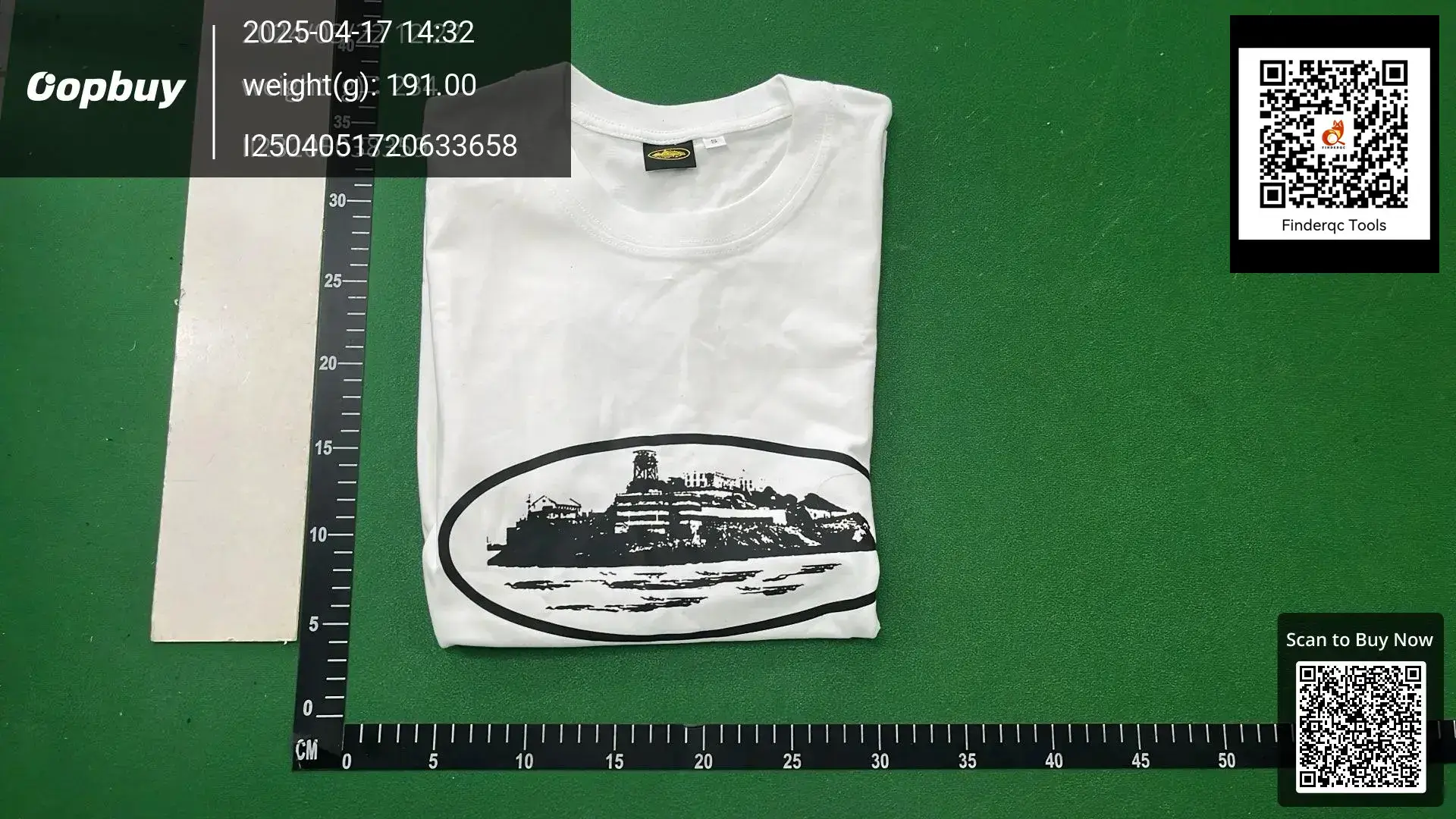 Cross-border Corteiz Alcatraz Island short-sleeved American street high street European and American style hip-hop men's and women's casual T-shirt half-sleeve tide
