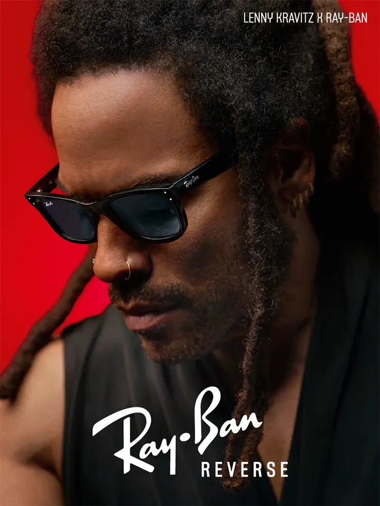 [Cheng Yi's Same Style Reverse Reversal Series] Rayban Ray-Ban Sunglasses Concave 0Rbr0502S