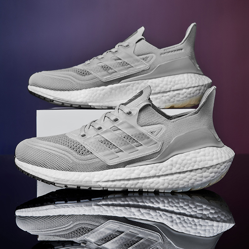 Ub21 Real Popcorn Running Shoes Men's Soft Bottom Breathable Pure White sneaker 7.0 Putian ub4.0 Yuan Zu Grey Shock Absorbing