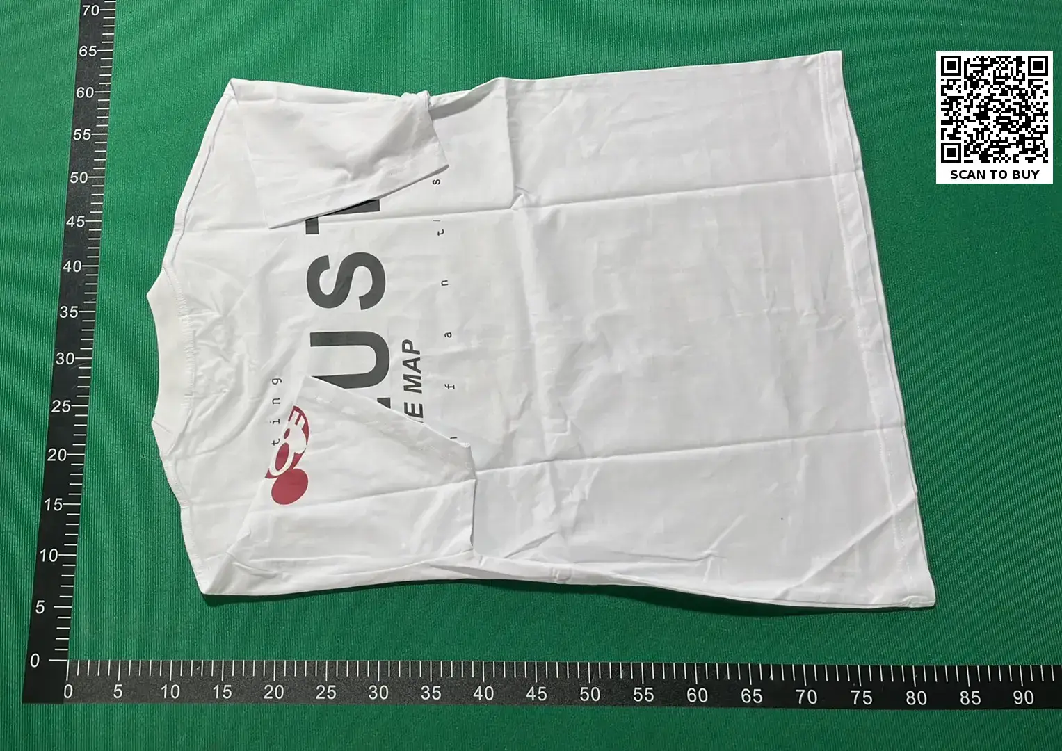 White T-shirt with graphic print