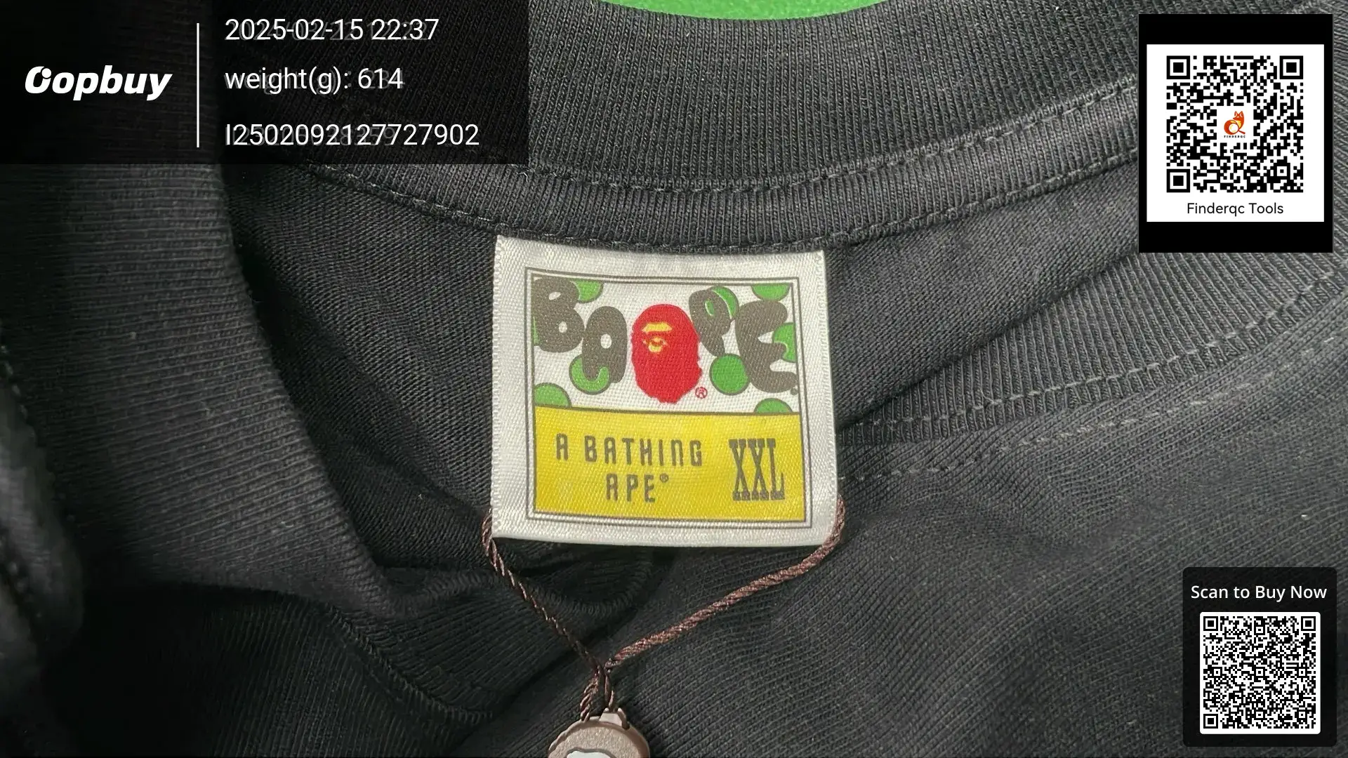 A Bathing Ape XXL Black Short Sleeve T-Shirt