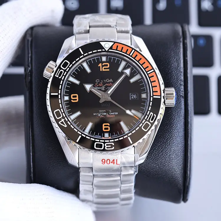 Seamaster 600 meters mechanical watch automatic mechanical watch men's ceramic circle luminous waterproof steel belt Danny Road watch
