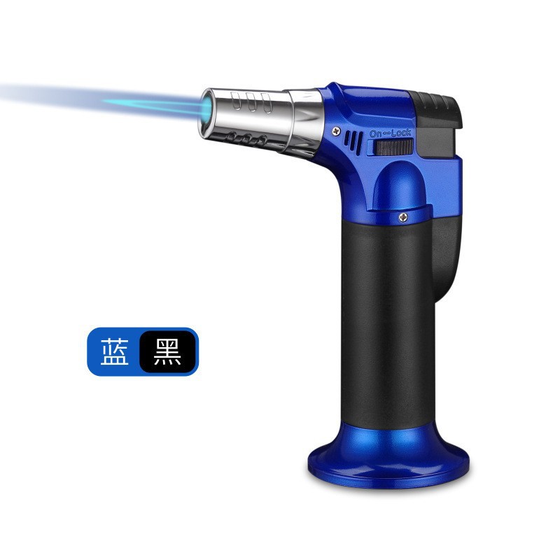 Invertable fixed fire inflatable large straight welding rod welding high temperature spray gun lighter cross-border supply