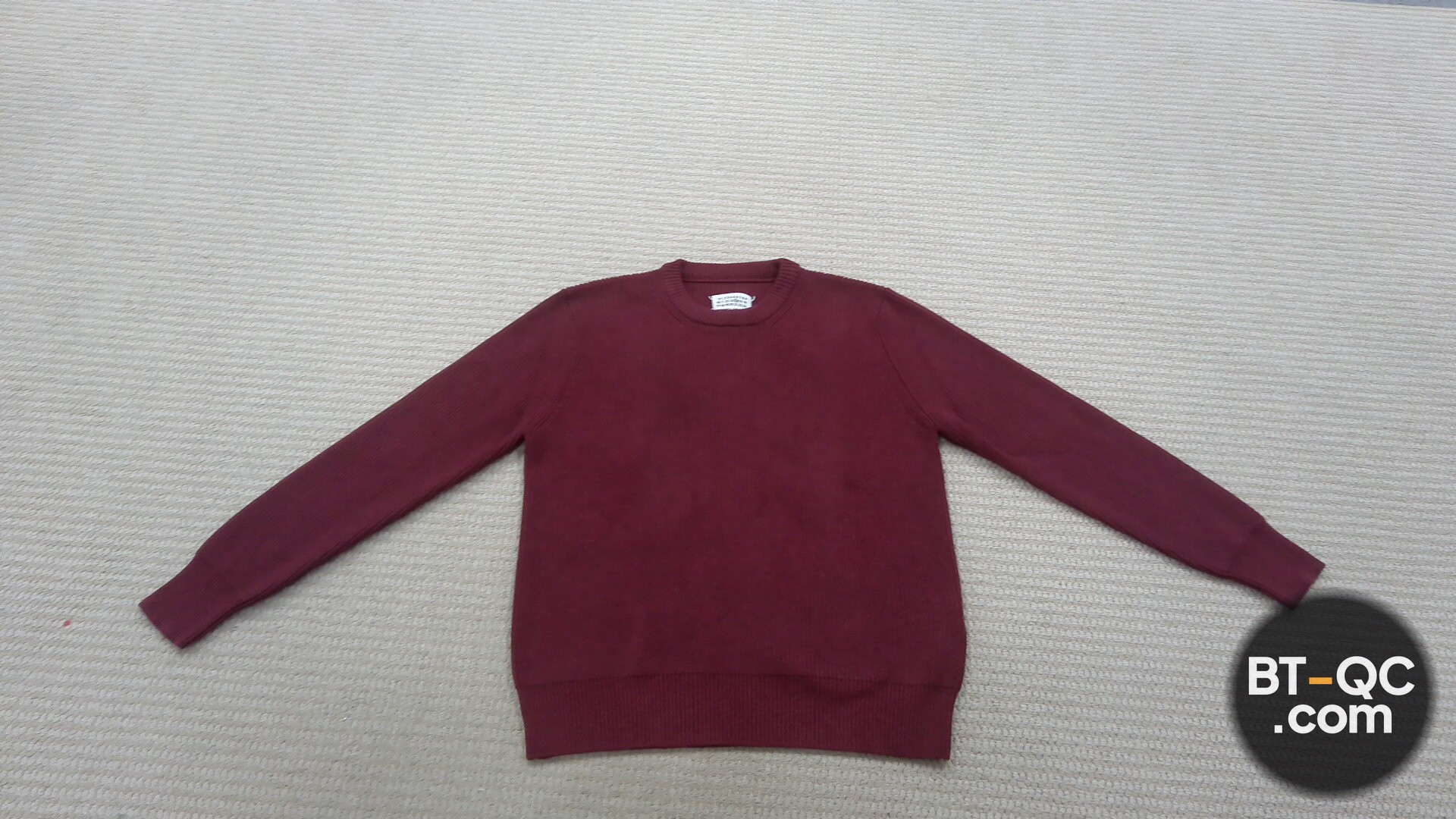 Maison Margiela Burgundy Sweater QC
