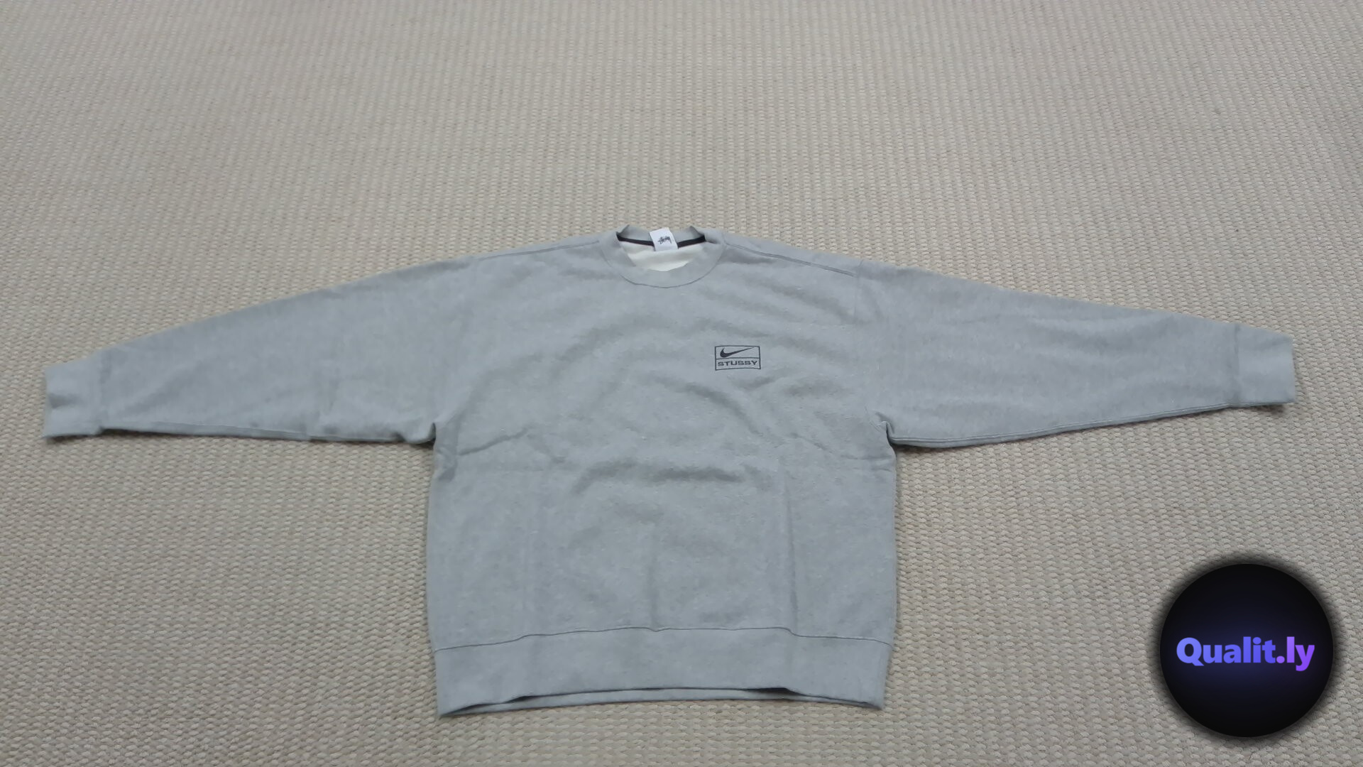 Nike Stussy Grey Sweatshirt QC