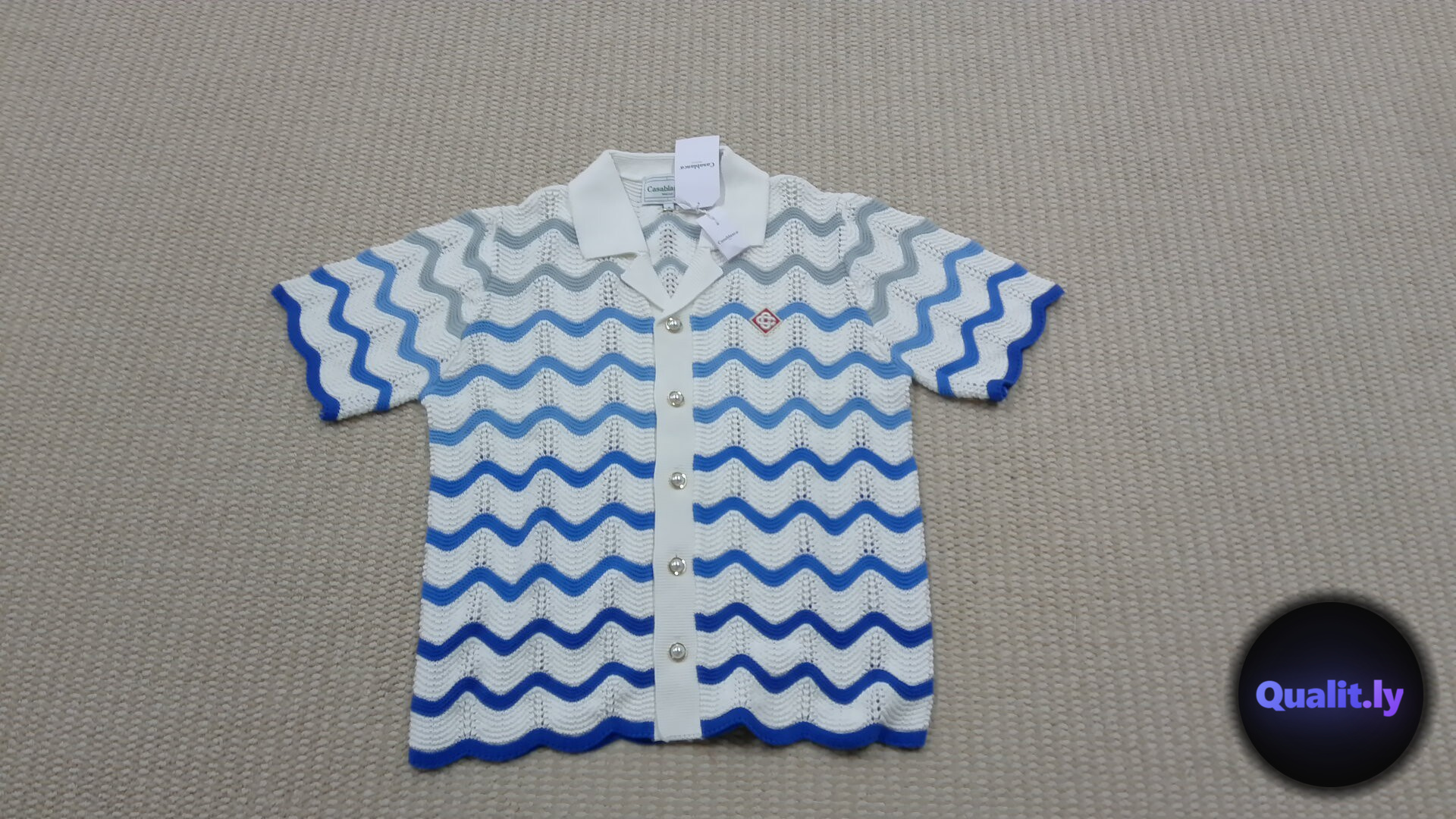 Casablanca Tennis Club Knit Shirt QC