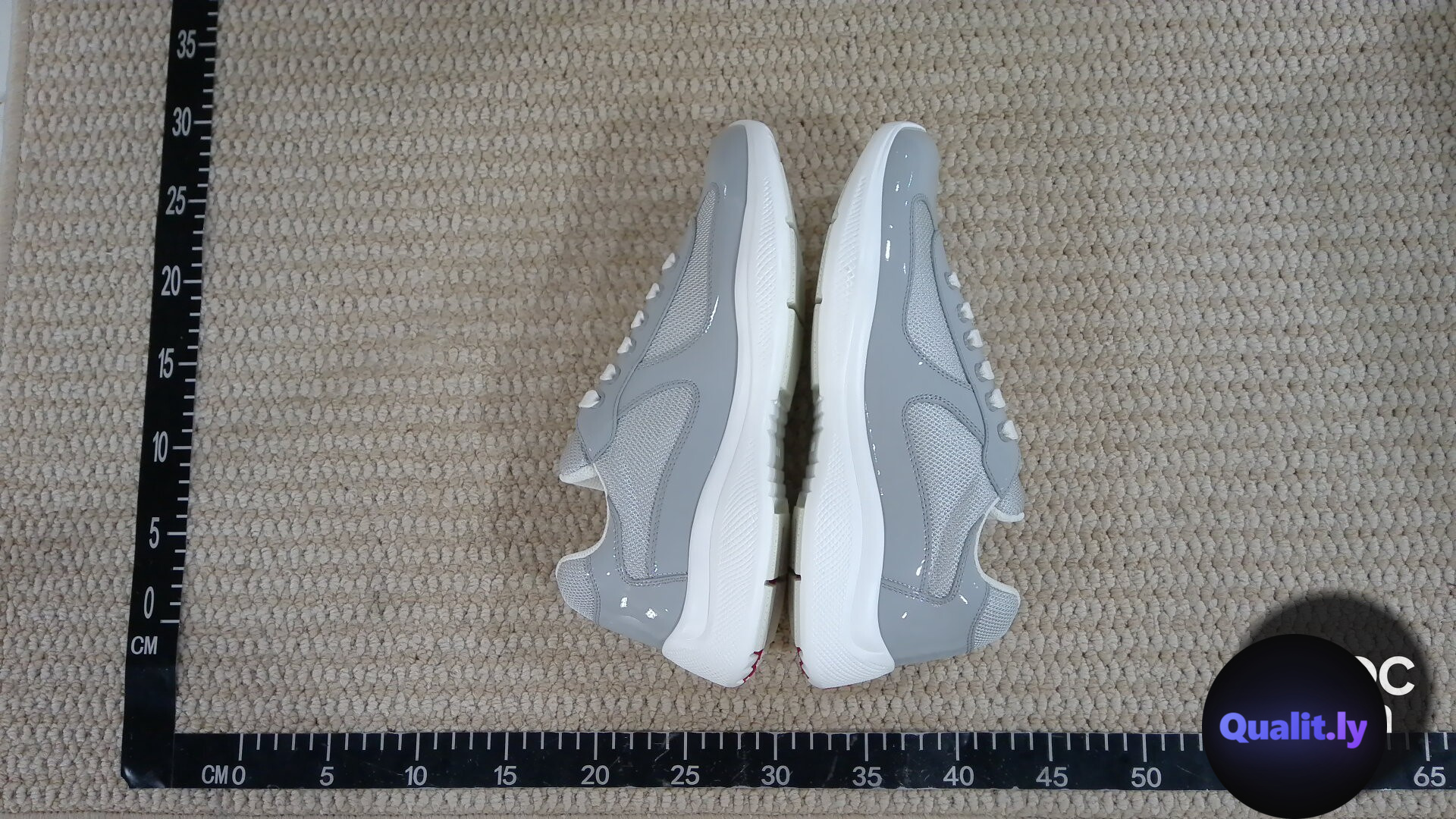 Prada 4E3400 Grey Sneakers QC