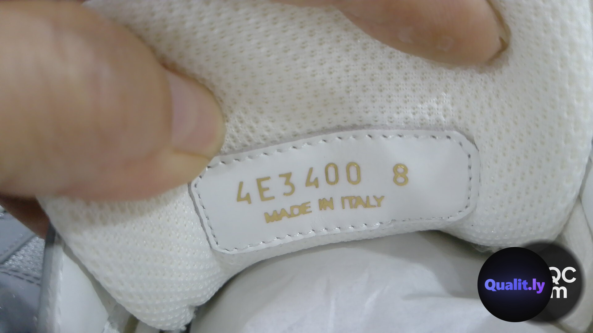 Prada 4E3400 Grey Sneakers — QC-Foto 2