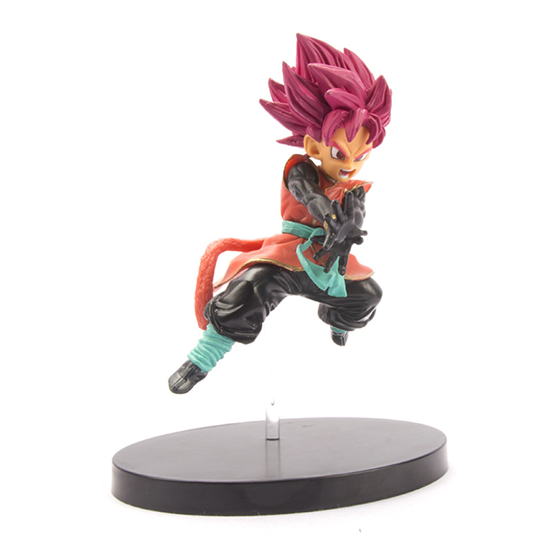 Dragon Ball 7th anniversary No. 107 red clothes Monkey King Sun Wukong Feizi hand-made model bagged landscape decoration doll