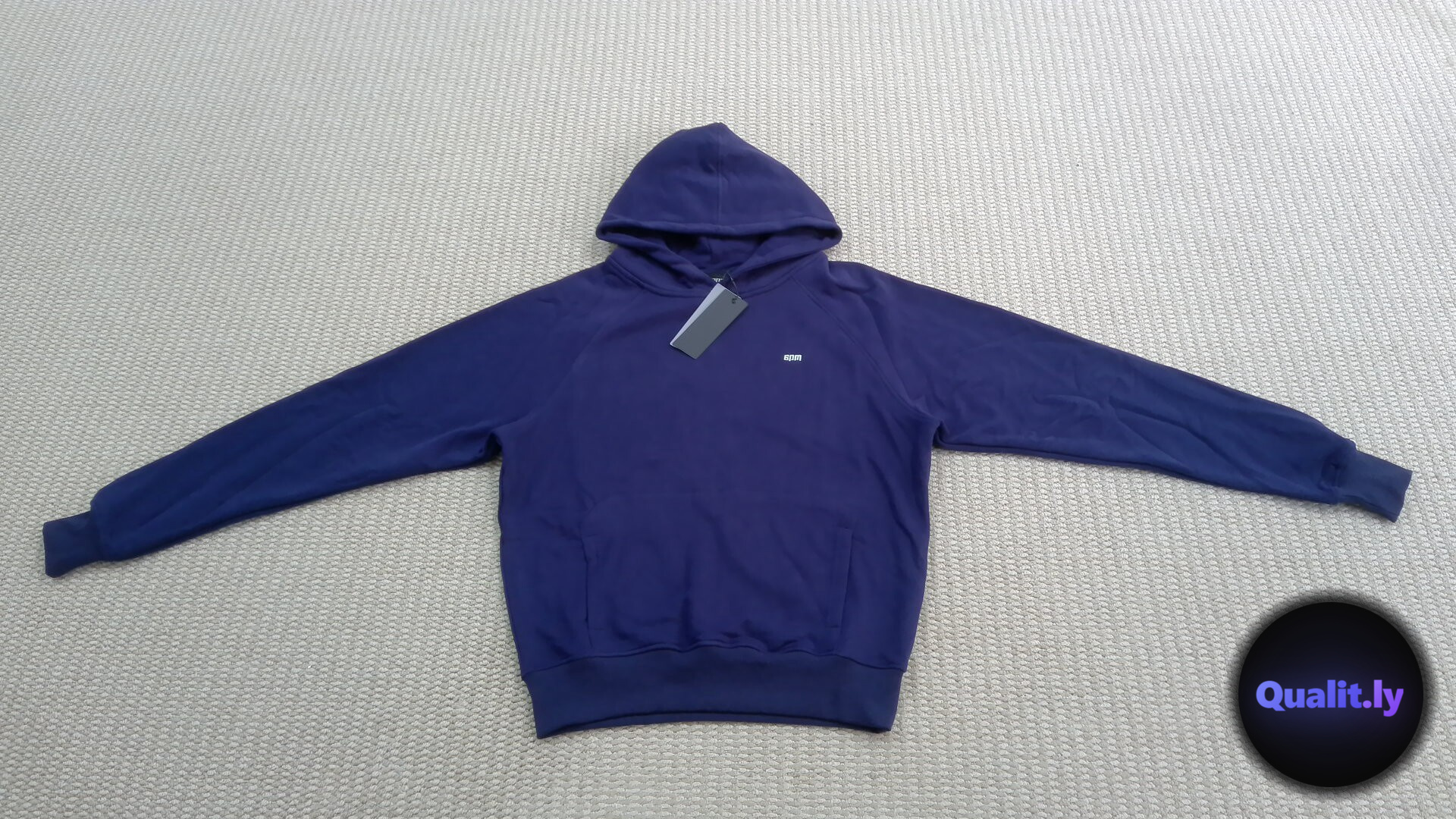 6PM Hoodie Navy QC