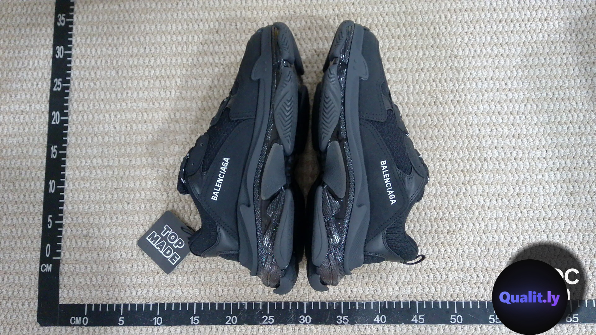 Balenciaga Triple S Sneakers Black QC