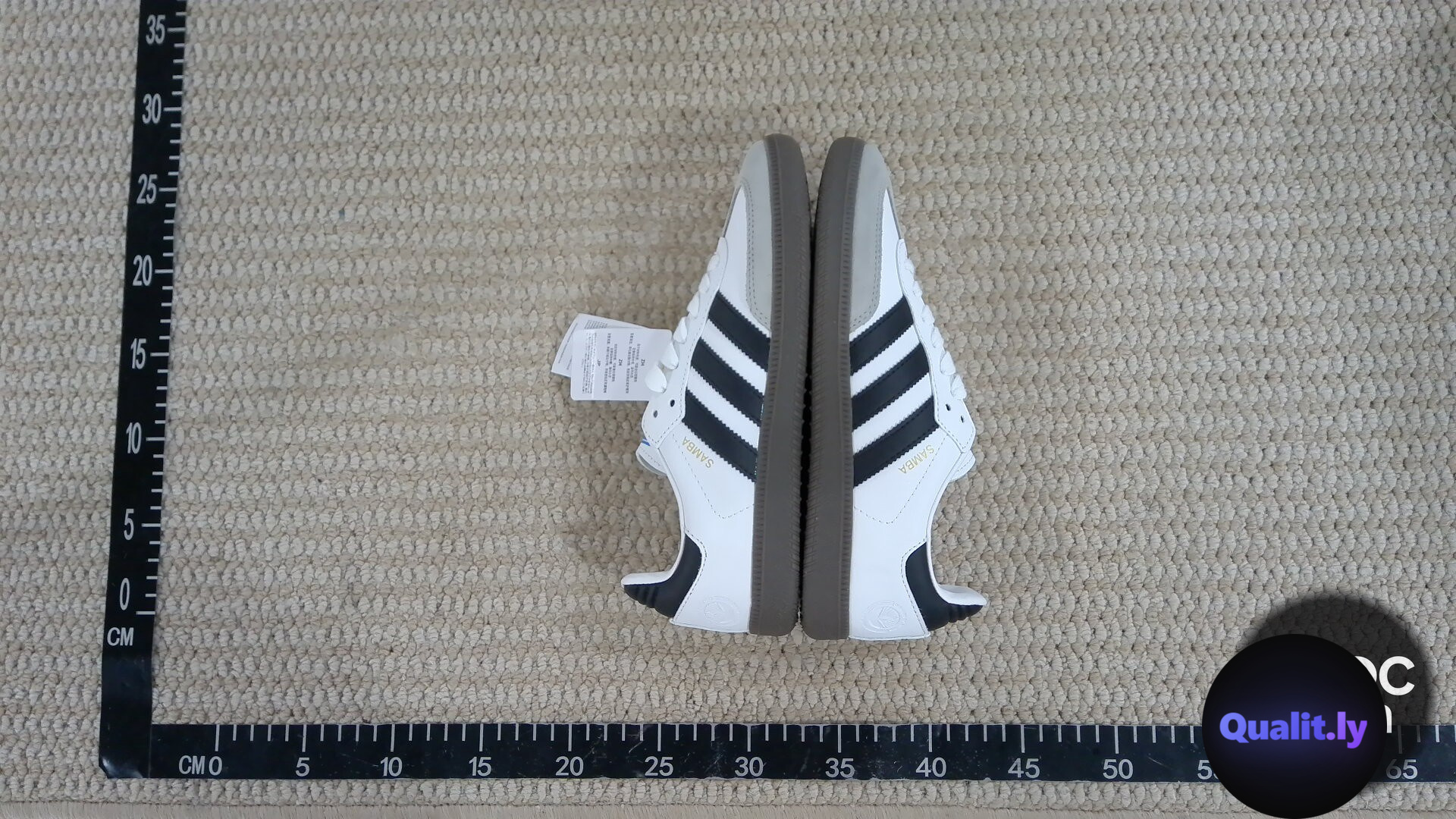 Adidas Samba OG Sneakers White Black Gum QC