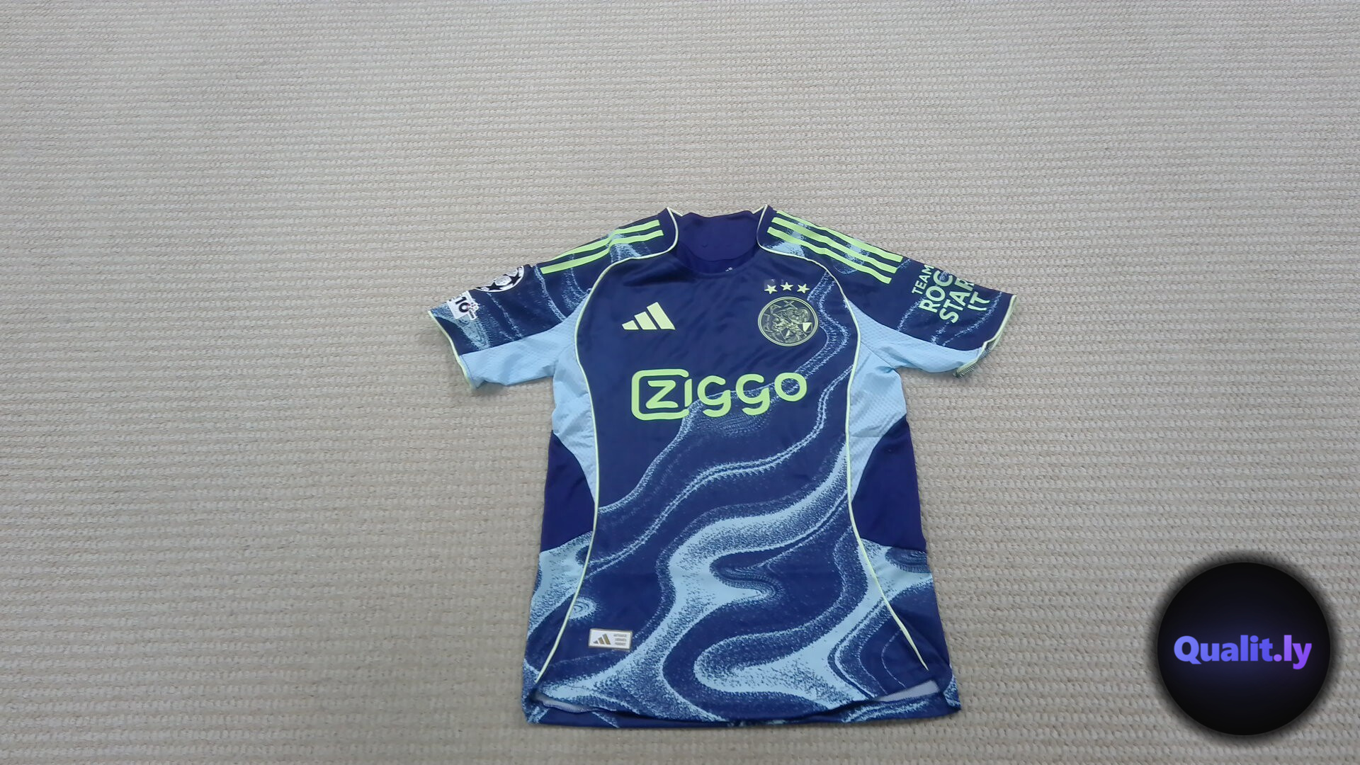 Ajax 2025-2026 Away Jersey QC