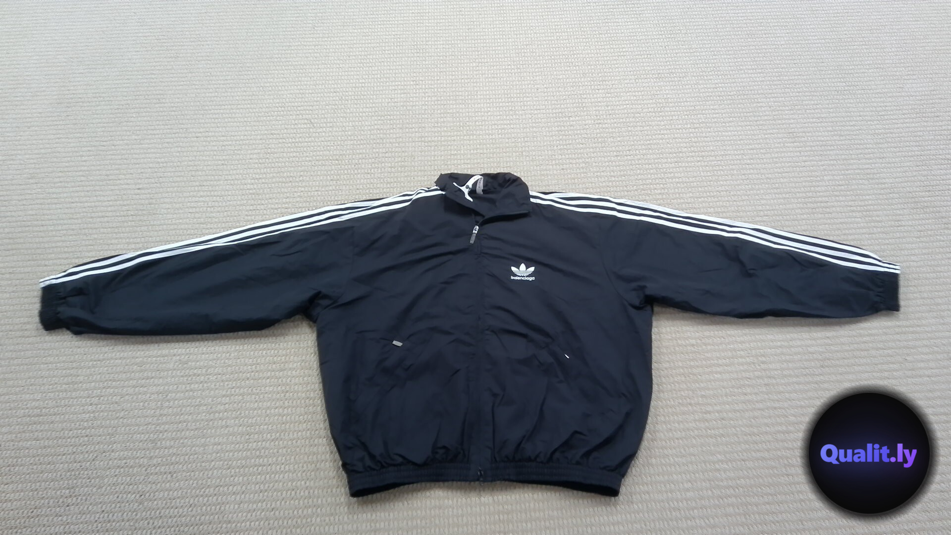 Balenciaga x Adidas Track Jacket Black QC