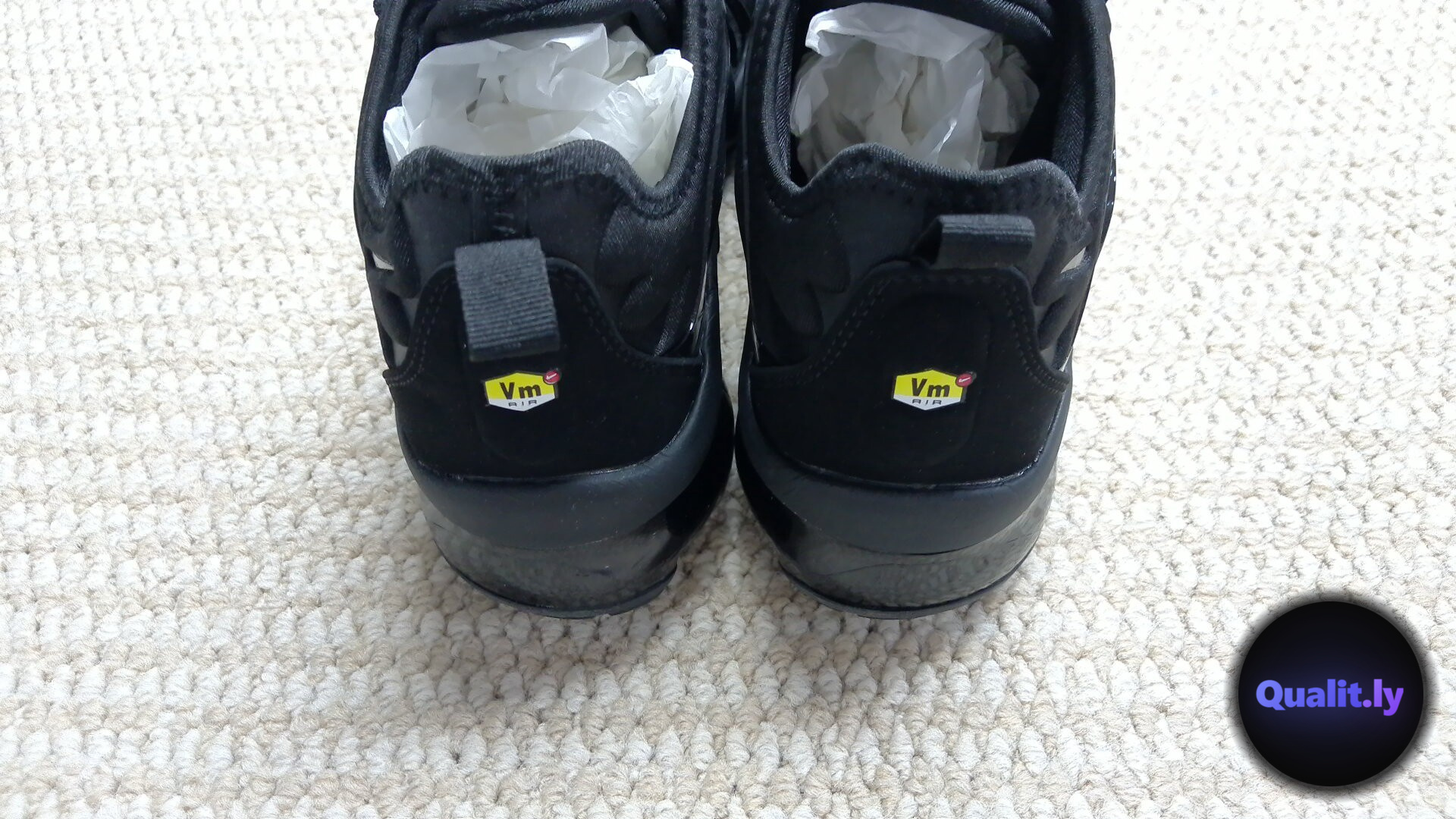 Nike Air VaporMax Plus Black Sneakers — fotografie QC 3