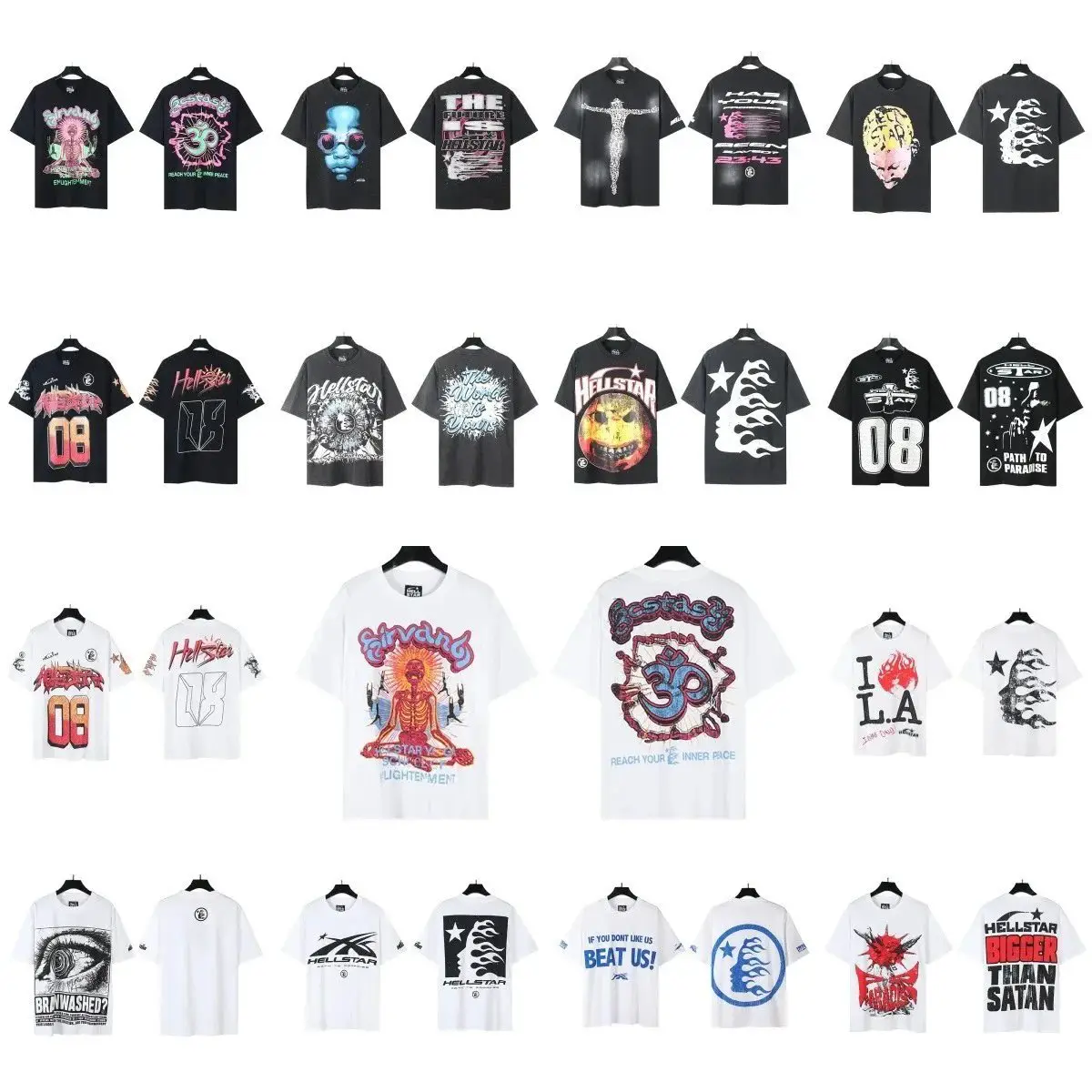 Couples loose pullover short-sleeved T-shirt