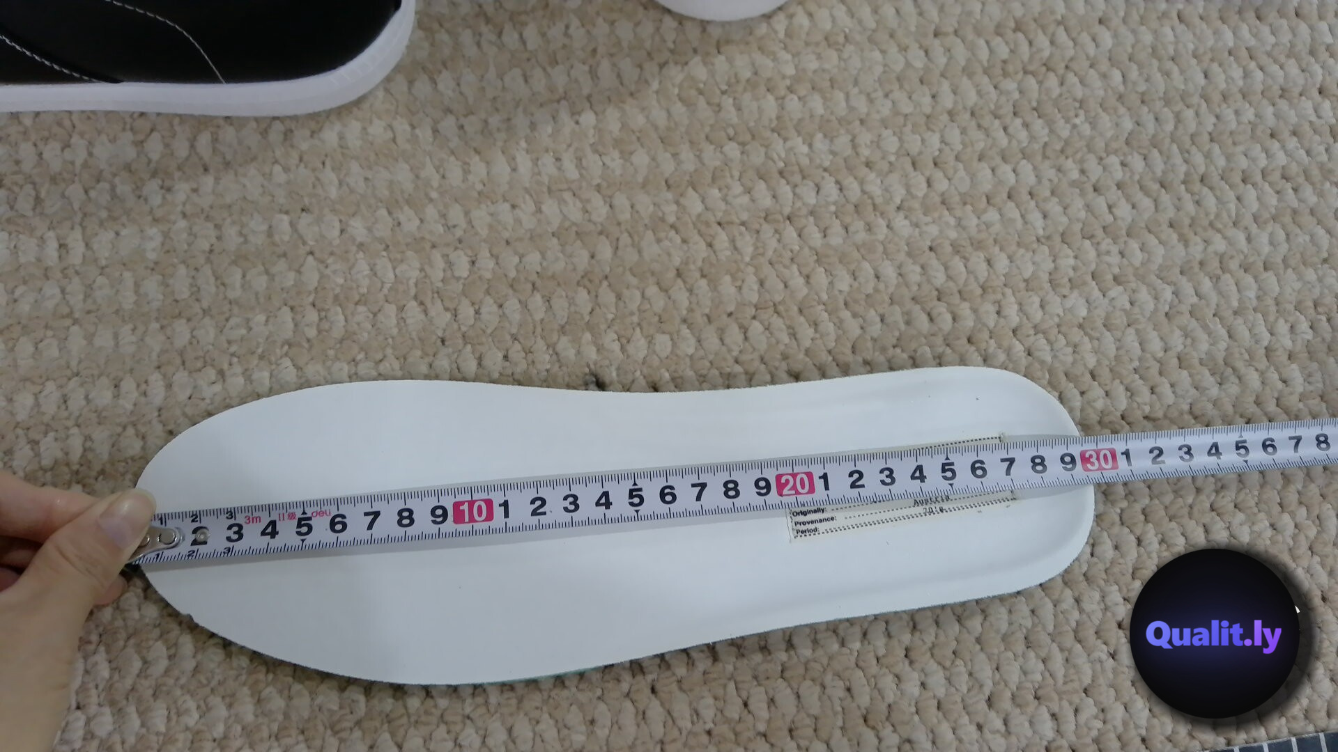 Maison Margiela Black Leather Sneakers — foto QC 3