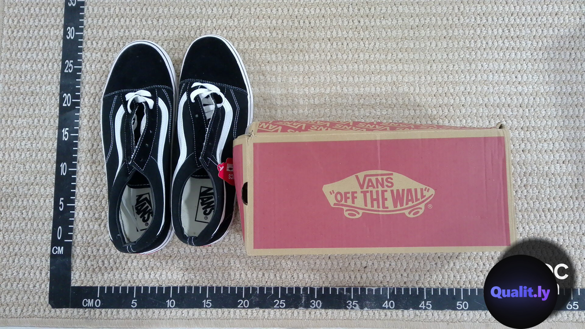 Vans Old Skool Black White Sneakers QC