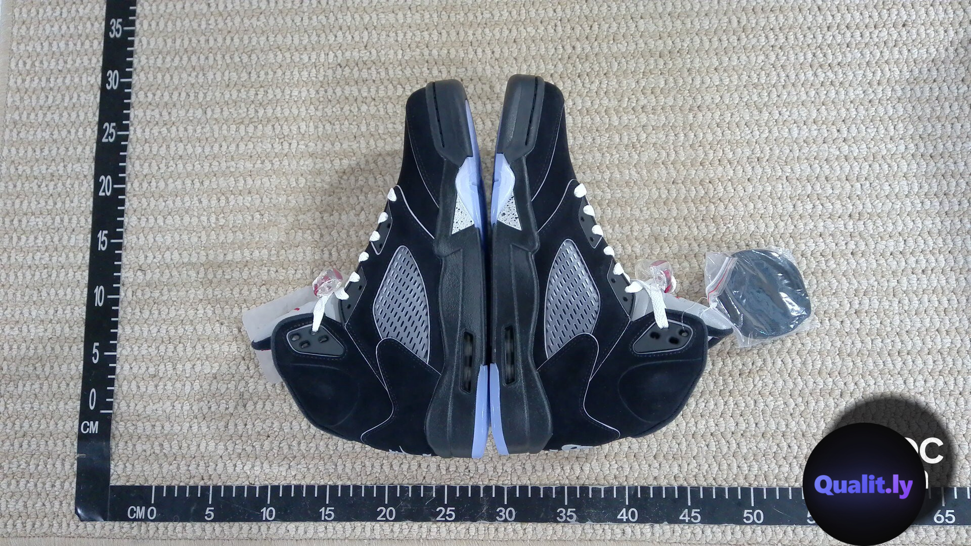 Nike Air Jordan 5 Retro Black QC