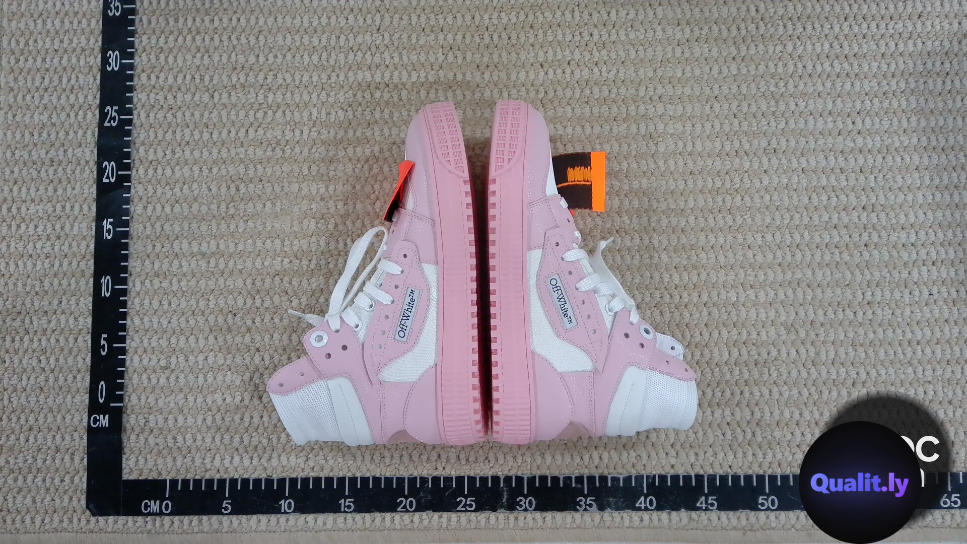 Off-White Pink-3 Sneakers QC