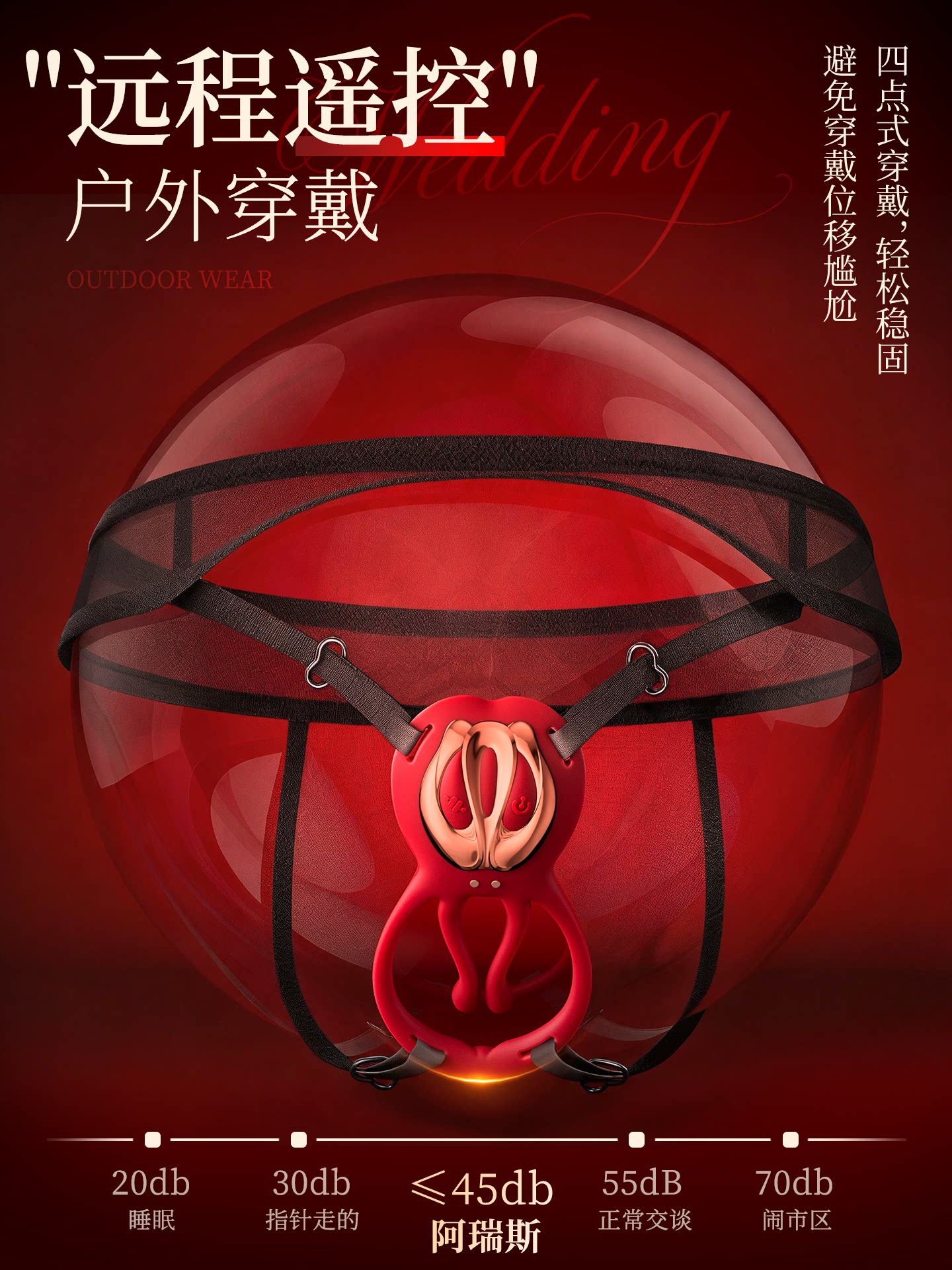 Aav Adult Sex Toys for Couples to Share, Wearable Vibrating Egg with Remote Control, Outdoor Female Couple Toys for Masturbation