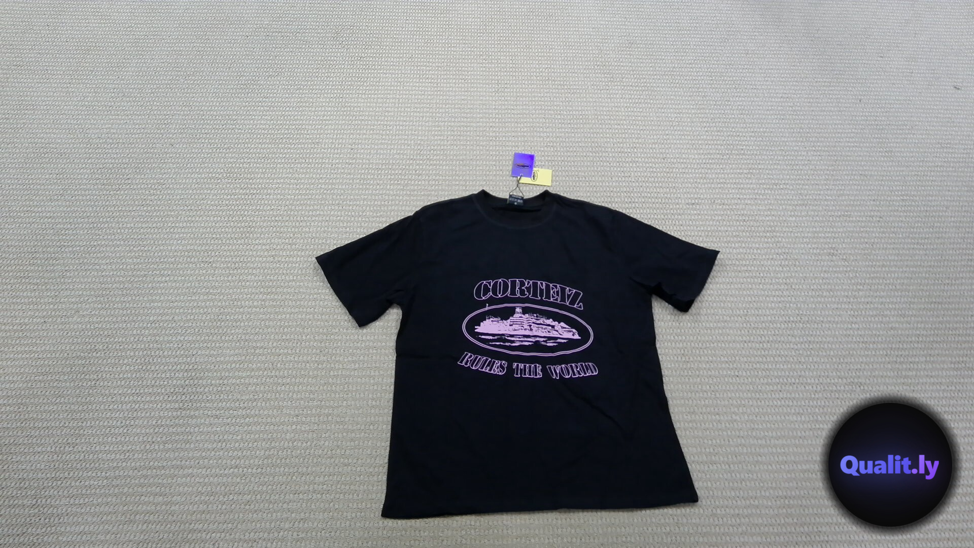 Corteiz T-Shirt Black QC