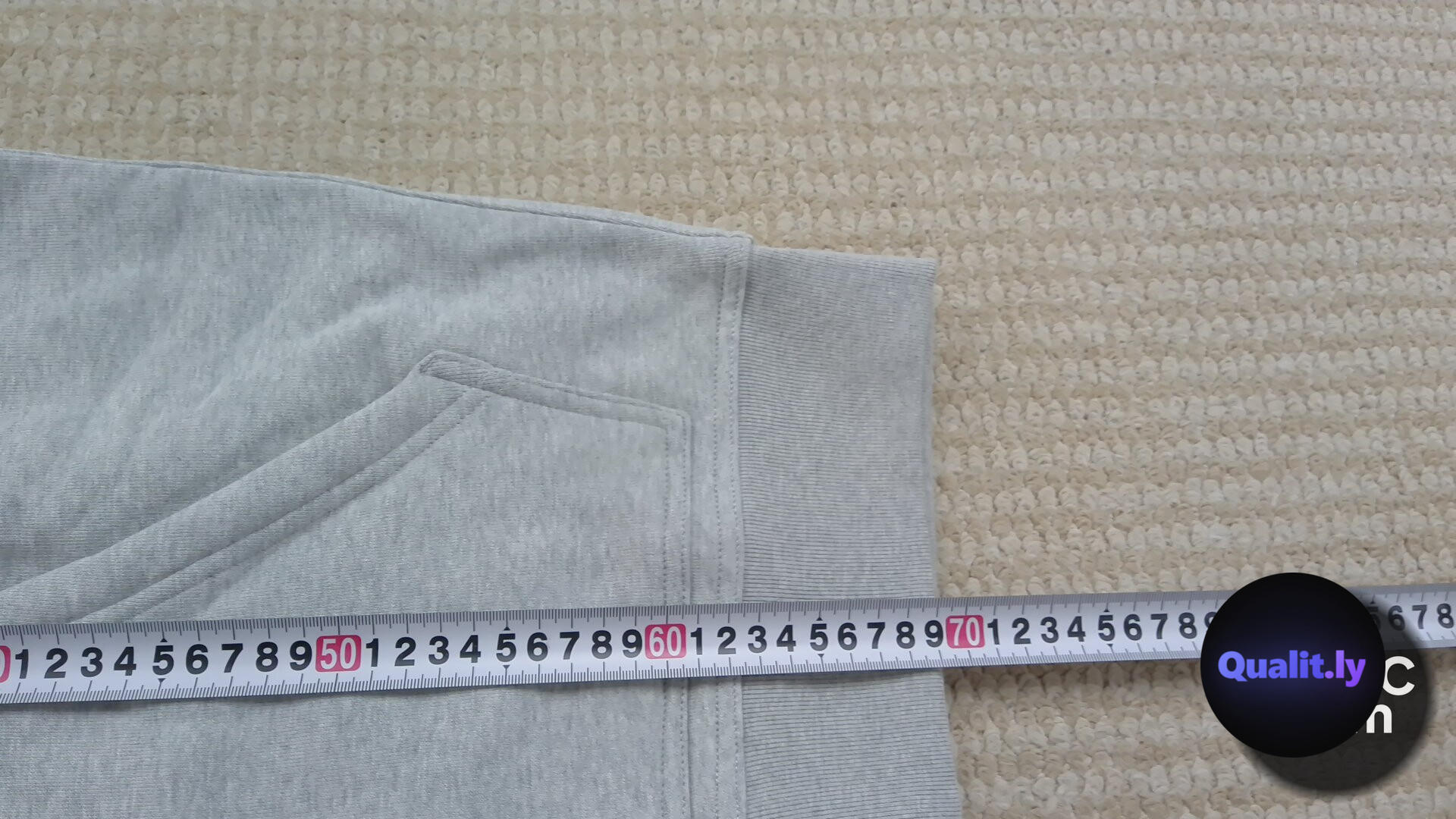 Burberry Zip Hoodie — QC-foto 3