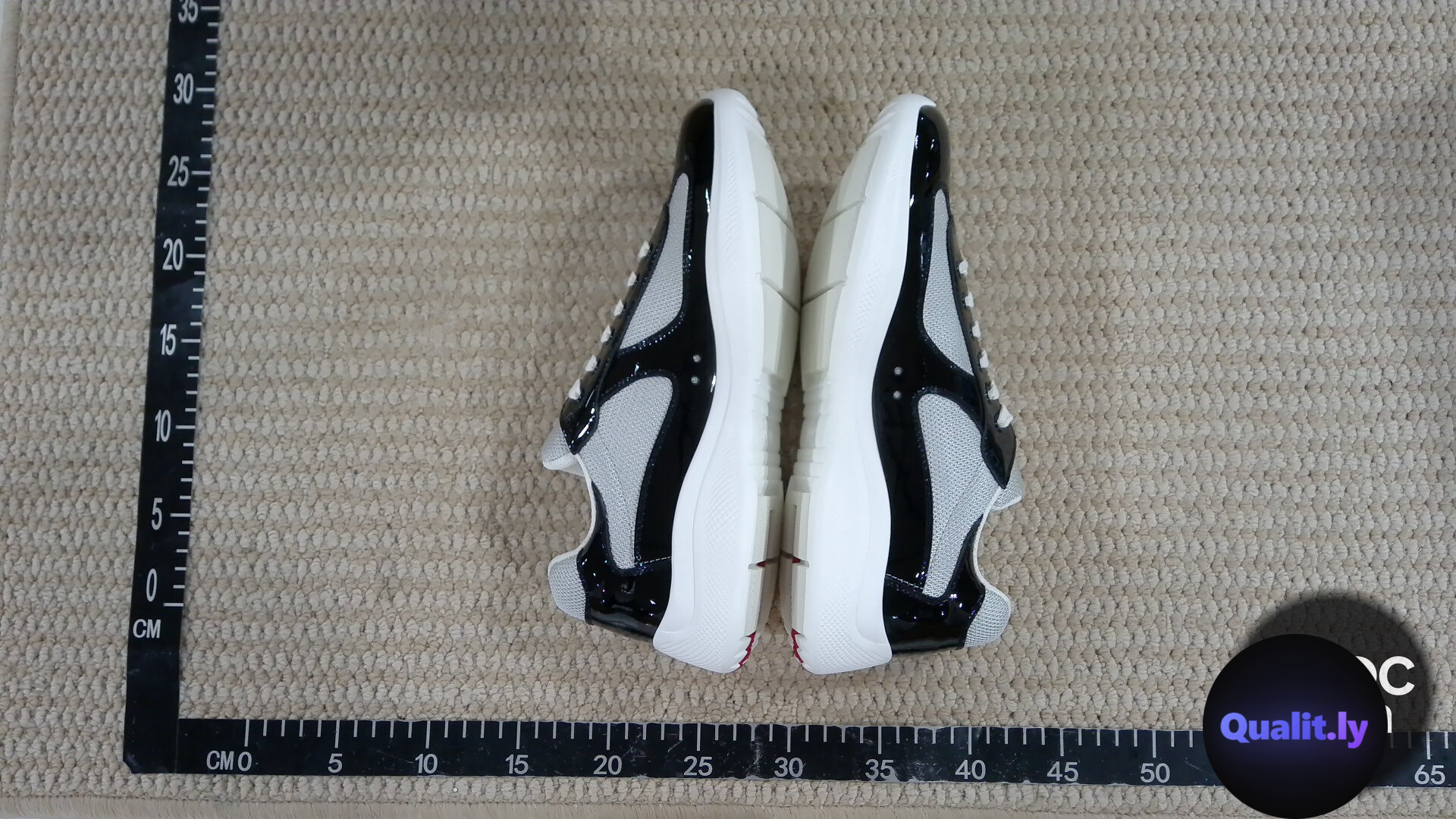 Prada 4E3400 Black White Sports Shoes QC