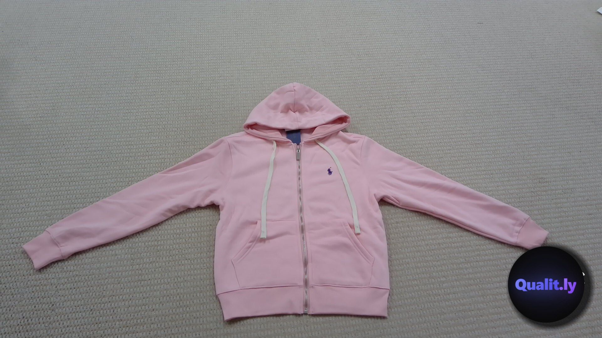 Ralph Lauren Pink Hoodie QC