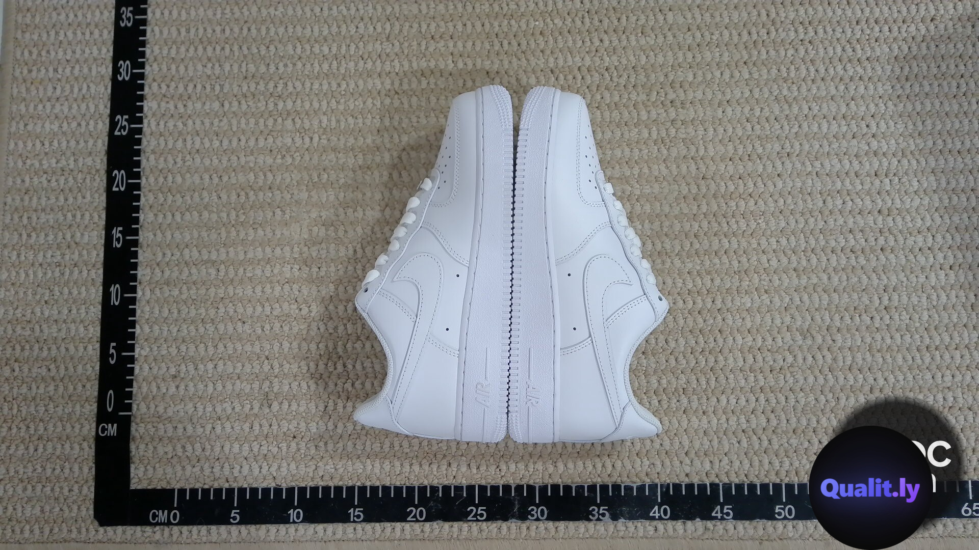 Nike Air Force 1 White Sneakers QC